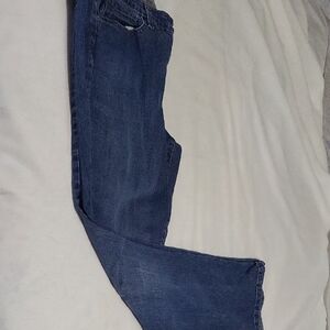 Women's Sonoma Navy Blue Relaxed Jeans #4101